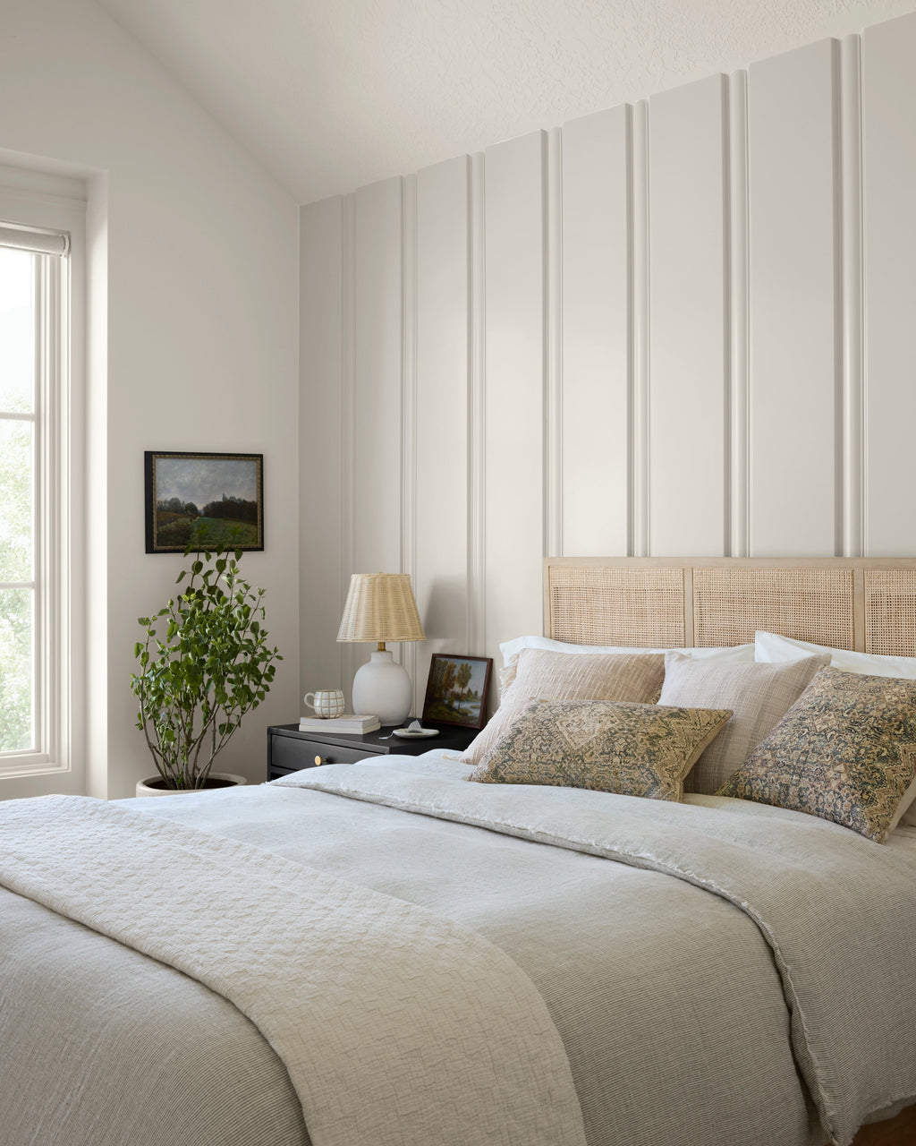 Cojín Tejido Marfil Inza 45x45