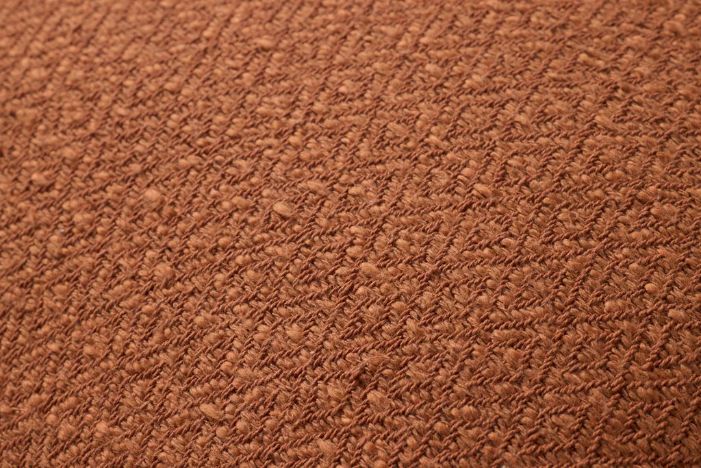 Cojín largo tejido terracota 70x30 Chita