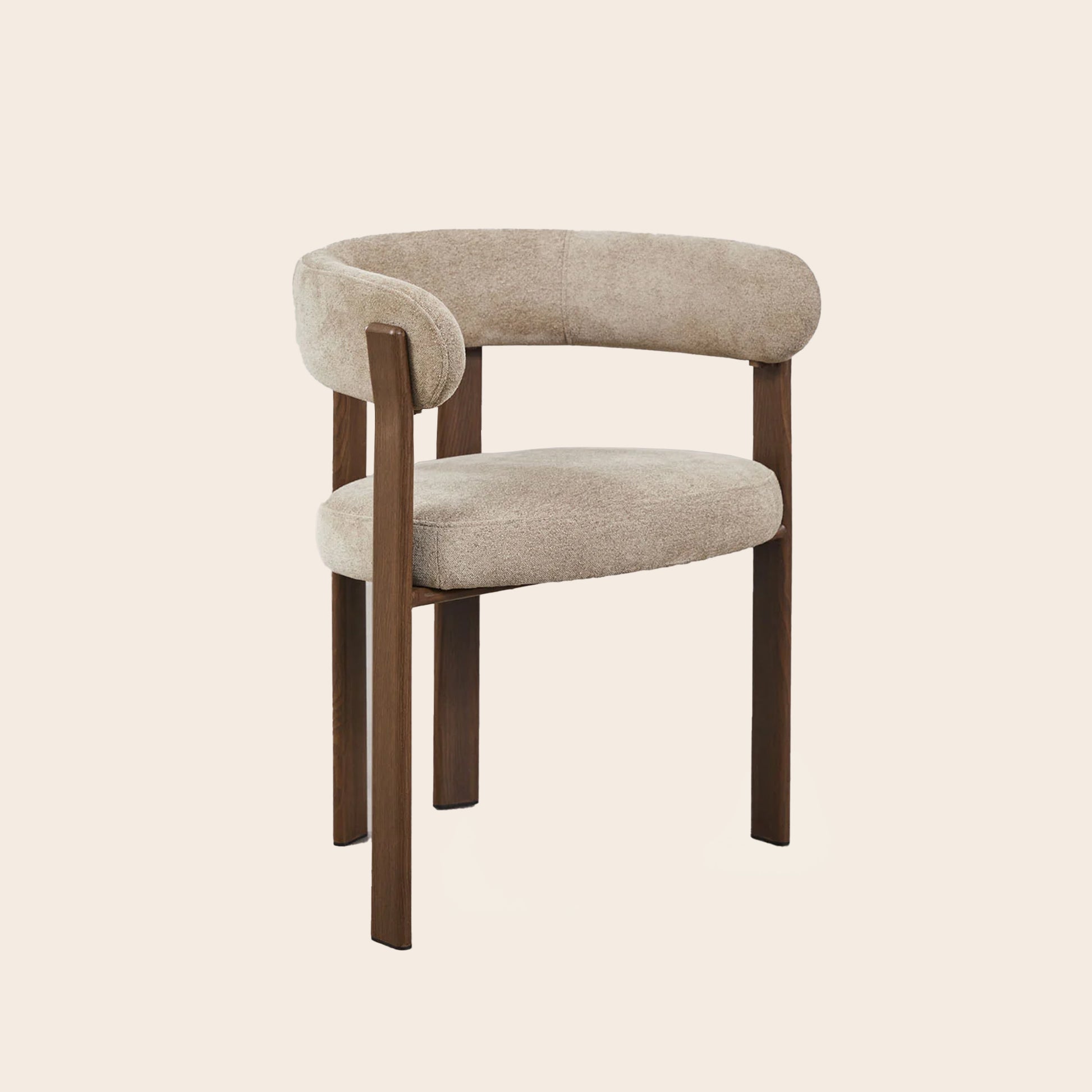 Silla de comedor curva
