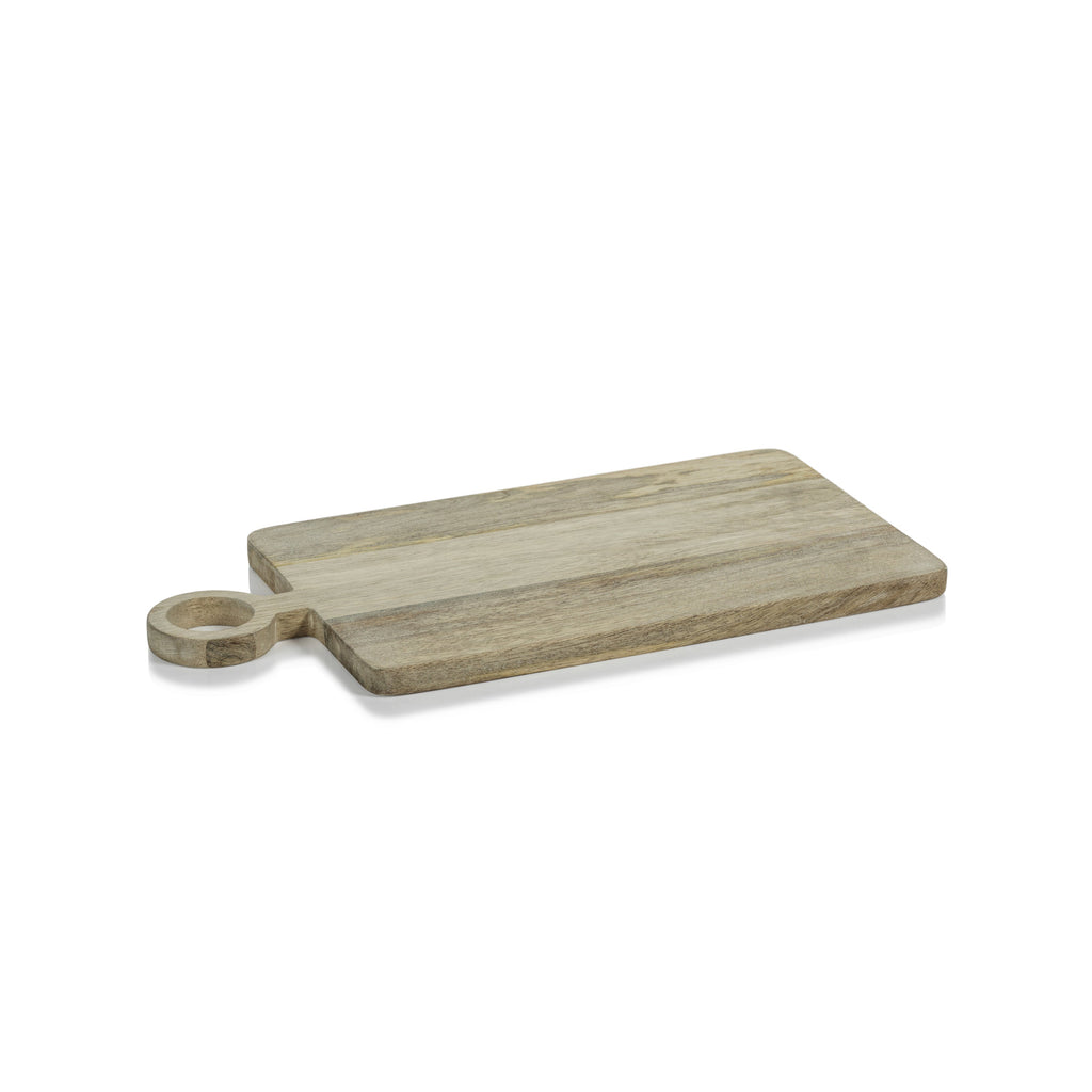 Tabla de Quesos y Charcutería en Madera de Mango Mediana