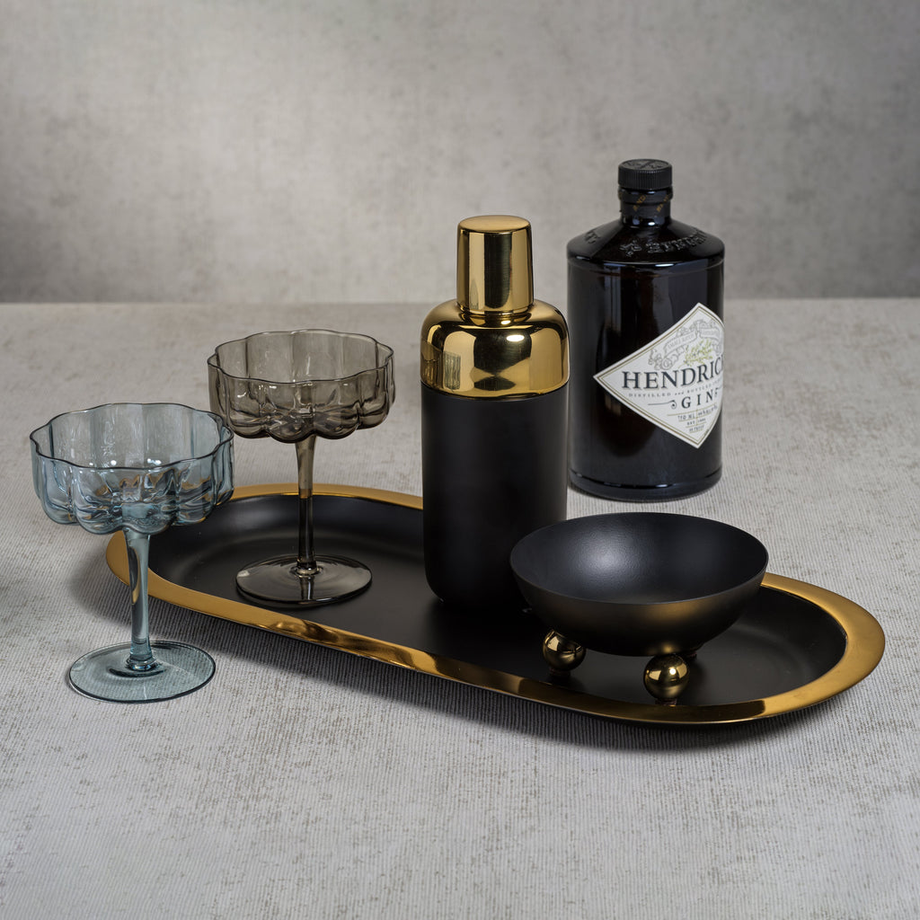 Coctelera Monte Oro – Negro y Dorado