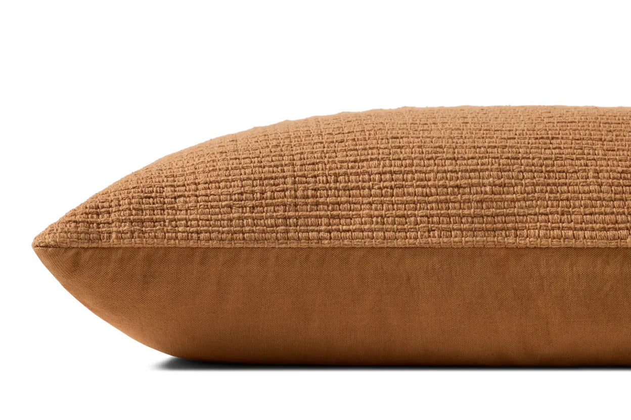 Cojín largo tejido terracota 70x30 Chita